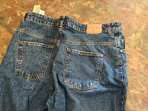 ZARA High-Rise Straight Leg Jeans - Image 7