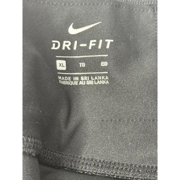Nike Dri Fit Womens Size XL Black Capri Leggings Yoga Workout Athleisure Walk - Image 7
