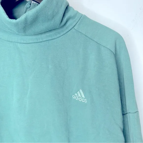 Adidas Women’s Green Long Sleeve Sweatshirt Size M‎ - Image 3