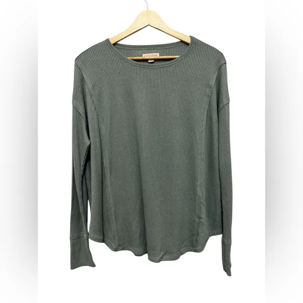 Knox Rose Oversized Long Sleeve Top - Image 2