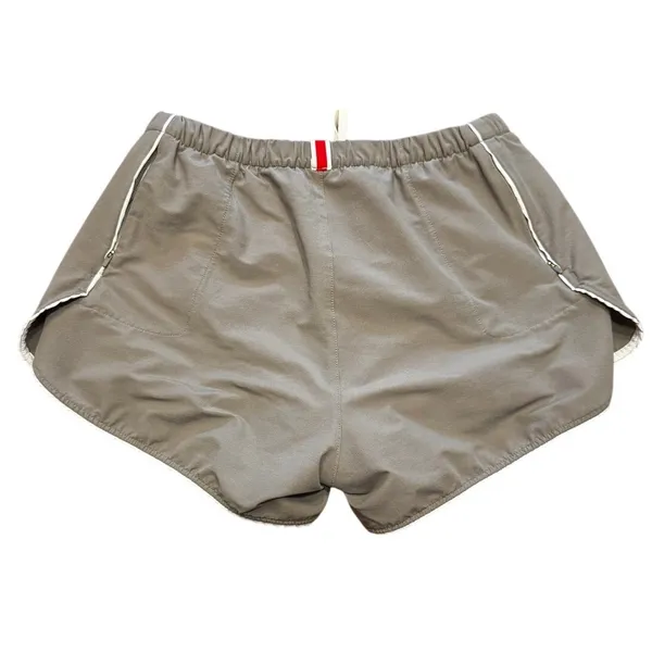 Tracksmith Women’s Wool Blend Running Shorts Gray Size Small - Image 2