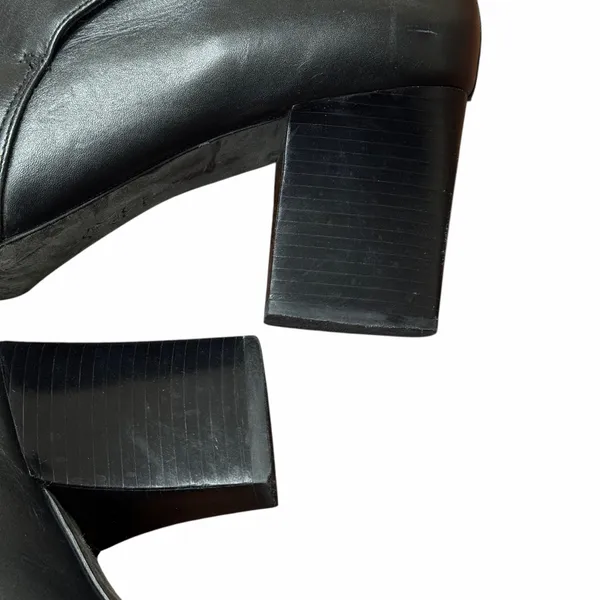Tory Burch Gemini Link Black Boots Size 10 Pre-Owned - Image 8