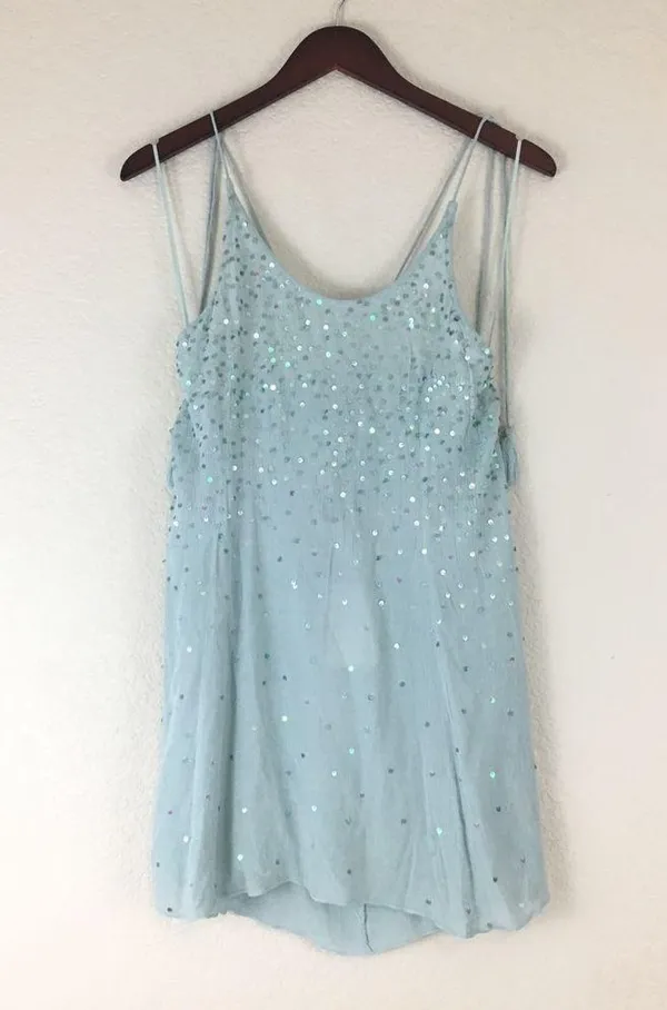 Free People Just Watch Me Slip Dress M - Image 3