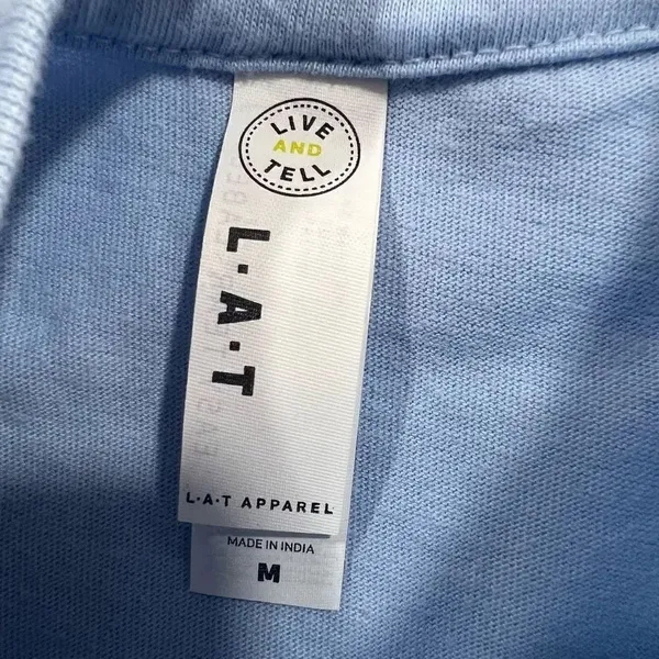 June & Grey Loves her Mama Tee Blue Size M - Image 2
