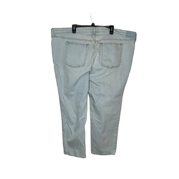 Abercrombie & Fitch Women‎ Jeans The Straight Leg High-Rise Stretch Denim 37/24R - Image 7