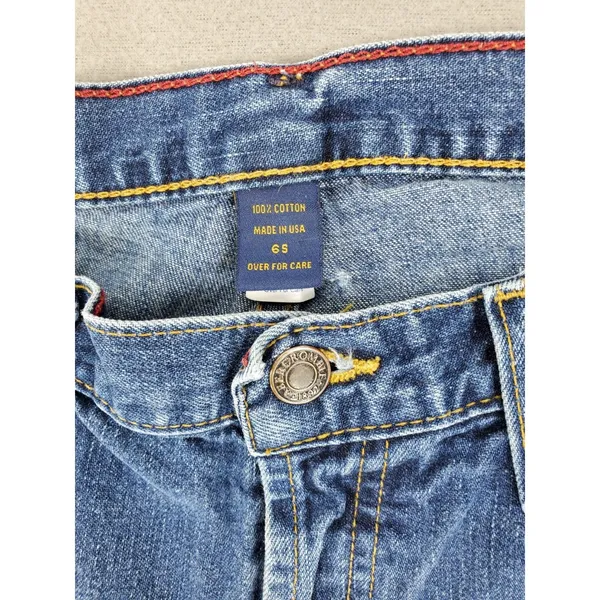 Vintage Abercrombie & Fitch Jeans Size 6S Flare Low‎ Rise Bootcut USA 90s Y2K - Image 2