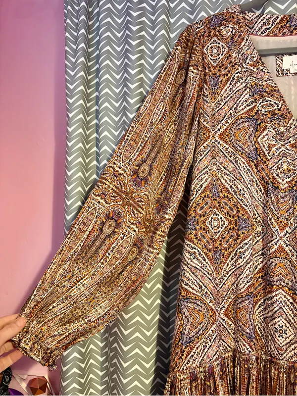 Anthropologie | Sabia Flounced Tunic Dress, Small - Image 6