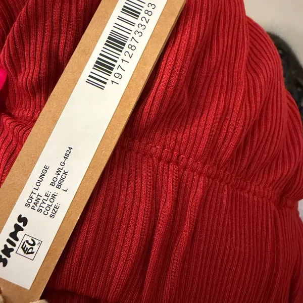 SKIMS SOFT LOUNGE PANTS NEW BRICK - Image 4