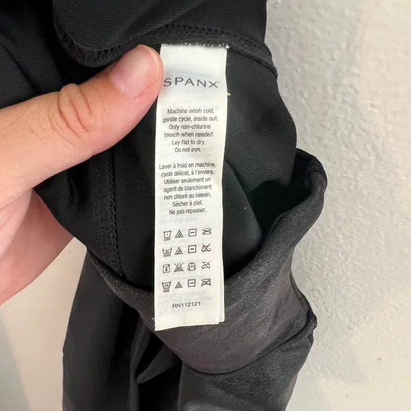 Spanx - Faux Leather Leggings Black - Image 7