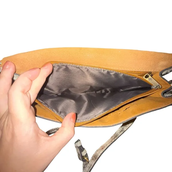 Patricia Nash Granada Tooled Leather Crossbody Bag in Burnished Bronze Metallic - Image 7