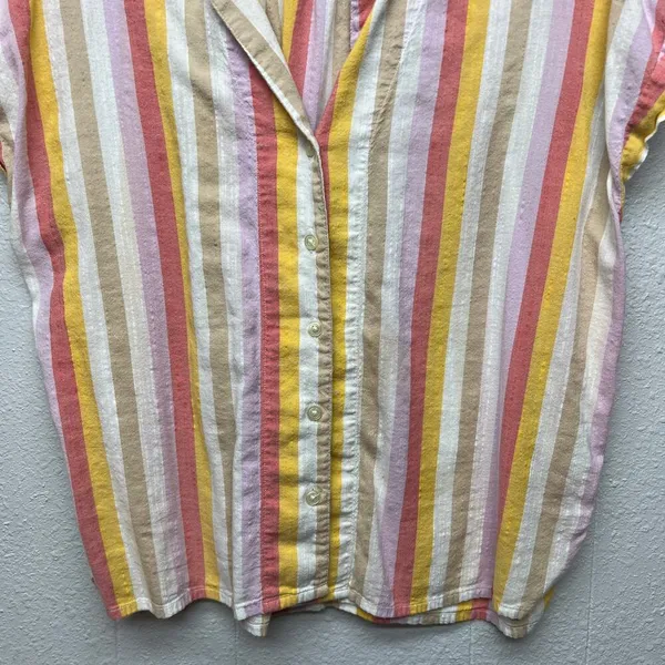 Old Navy Multicolor Womens Shirt Large Casual Lightweight Minimalist Breathable - Image 4