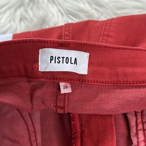 Pistola Rouge Lennon High Rise Crop Boot Jeans - Image 6