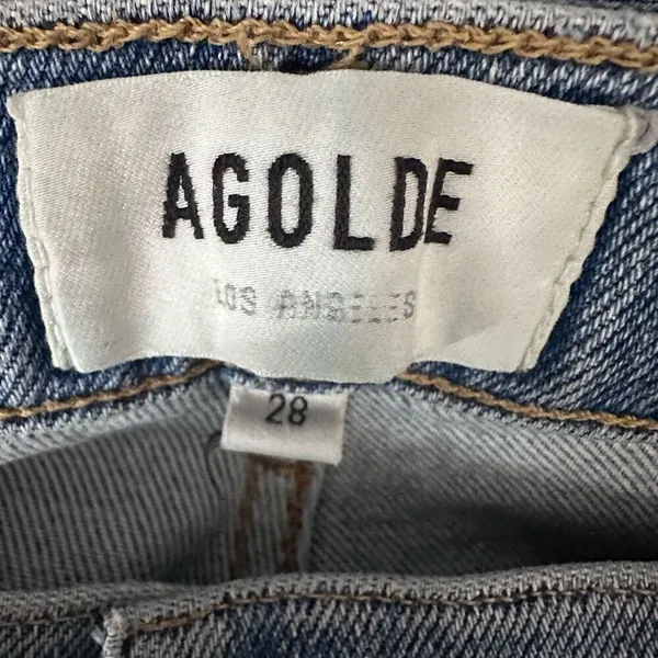 Agolde Sophie Jeans Distressed Size 28 - Image 4