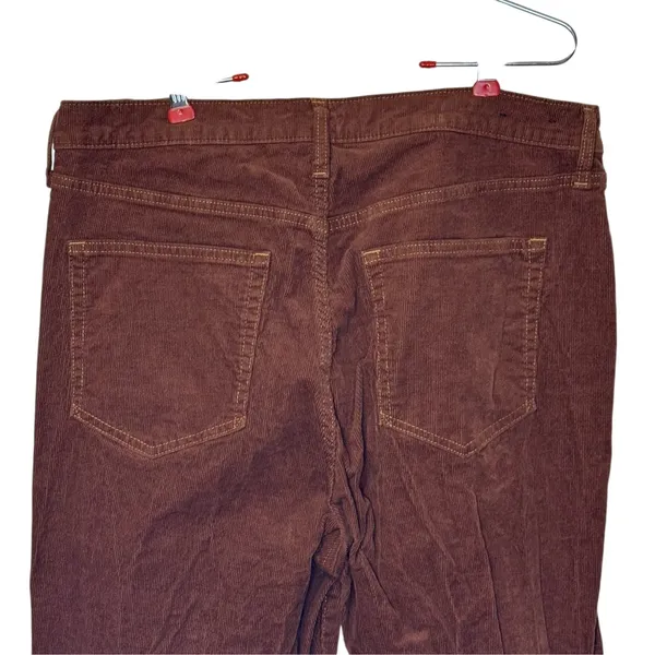 Gap Womens Pants High Rise 70s Flare Corduroy Retro Sable Brown Size 16/33R NWT - Image 6