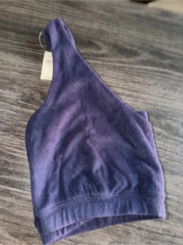 aerie Soft Terry Bralette - navy blue - Image 5