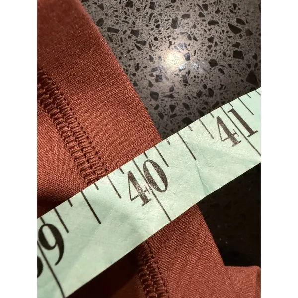 OFFLINE by Aerie Real Me Flare Leggings Brown Crossover High Rise Womens‎ Medium - Image 6