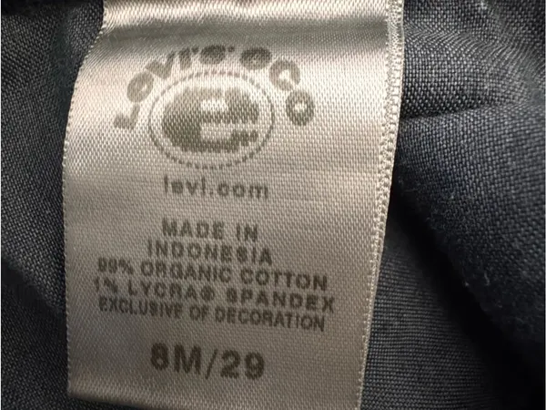 Levi's 531 Low Skinny Gray‎ Wash Stretch Jeans Women's 8/29 - Image 8