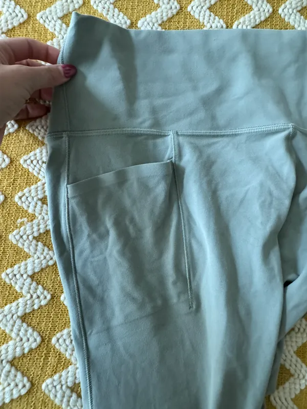 Athleta Light Green Leggings - Image 6
