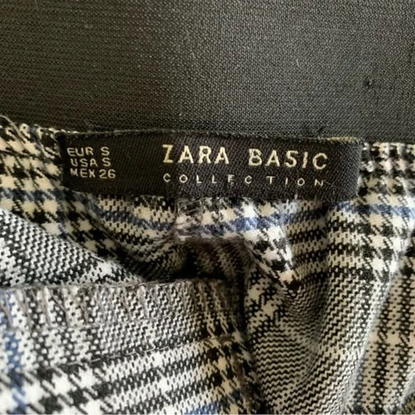 Zara Women’s‎ Pants Small Pull On Black White - Image 6
