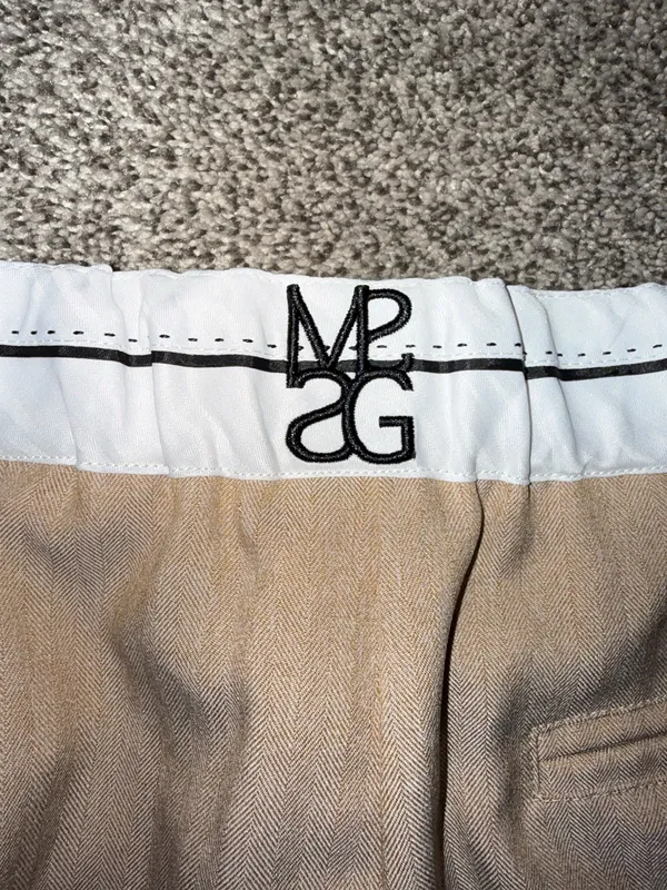 Missguided M22 Guided Tweed Look Shorts with Contrast Waistband - Image 4