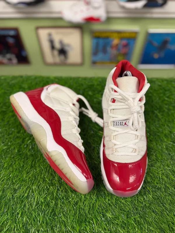 Size 6.5Y. NIKE AIR JORDAN 11 RETRO HIGH CHERRY GS -- Pre-L❤️ved - Image 5