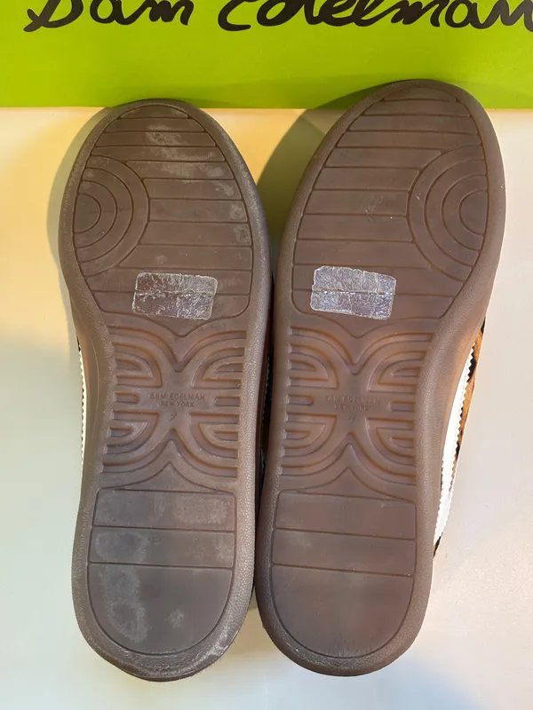 Sam Edelman Animal Print Sneakers with Velcro - Image 7