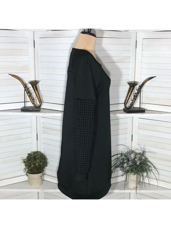Fabletics Mini Dress Mesh Athleisure activewear whimsigoth punk grunge Y2K 90s M - Image 8
