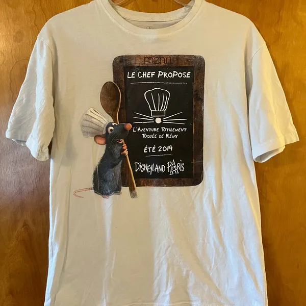 Disney land Exclusive Paris Ratatouille Remy Women’s T-Shirt Tee Small FLAW - Image 10
