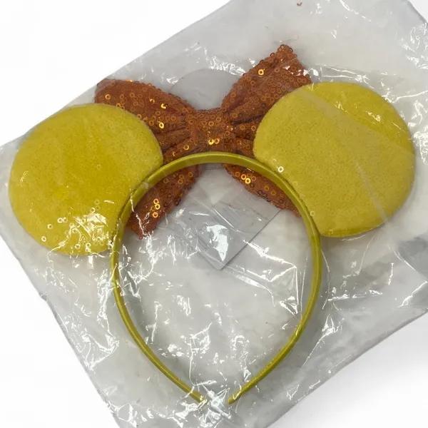 Lion King Mickey ears headband Sequin Hakuna Matata Disney Minnie Bow0 - Image 3