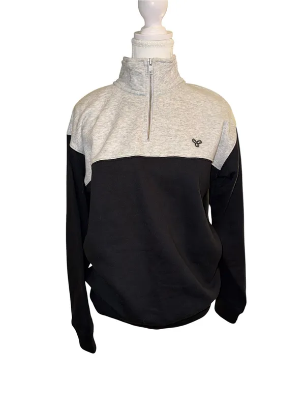 Tna Aritzia Half Zip Colorblock Sweatshirt Pullover - Image 2
