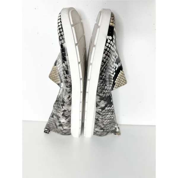 Franco Sarto Loafer Womens Size 5 Snakeskin Print Slip On‎ Square Toe Shoes - Image 8