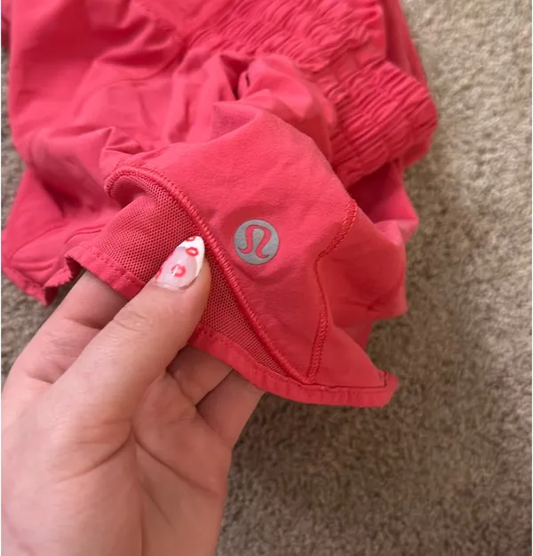 Pink Lululemon Hotty Hot Shorts 2.5" High-Rise - Image 5