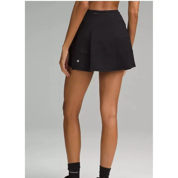 Lululemon Pace Rival Skirt Size 12 Black‎ - Image 2