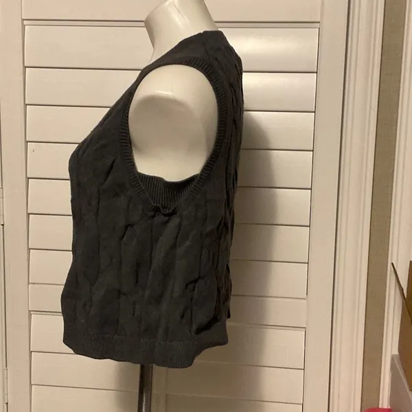 a new day Charcoal V-Neck Sweater Vest - Image 5