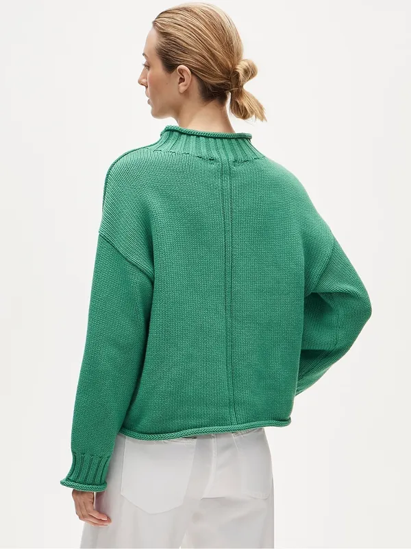 J. Crew 2025 Rollneck in Summer Yard Green Size XXS - Image 5