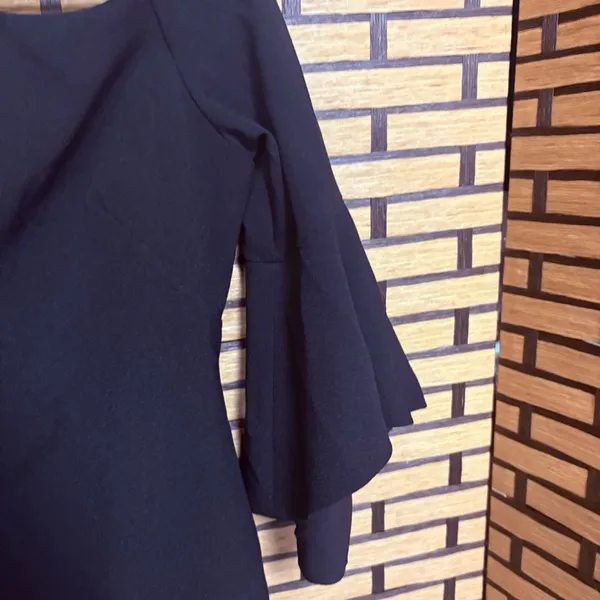 Chelsea28 Black Off Shoulder Dress Size 6‎ - Image 6