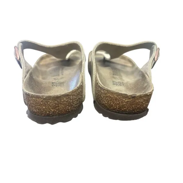 Birkenstock Gizeh Birko-Flor, Pearl White, Size 37US 6.5 - Image 6