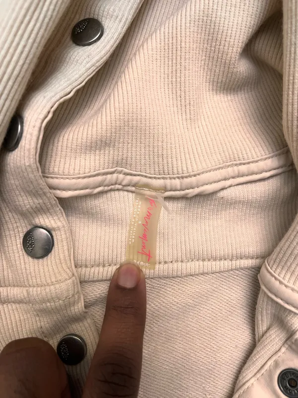Free people movement venture pullover size small - Image 4