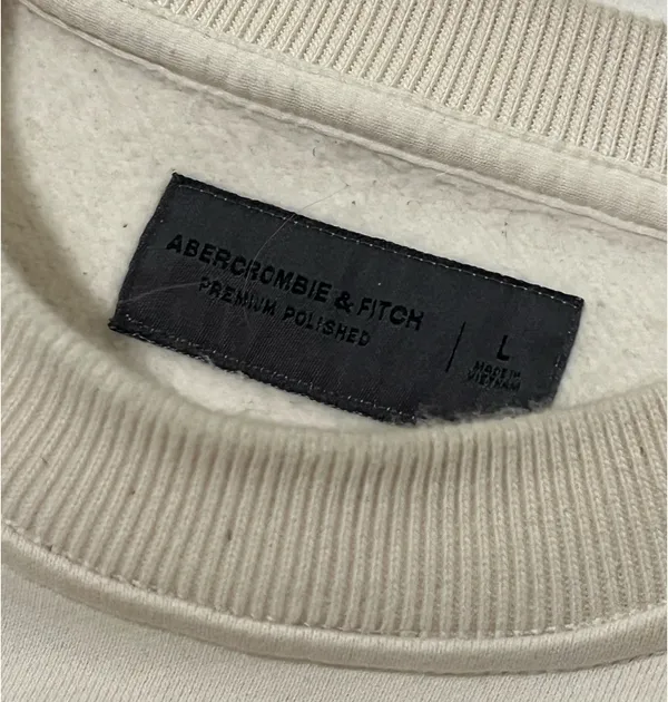 Abercrombie Embroidered Crewneck Sweatshirt - Image 9