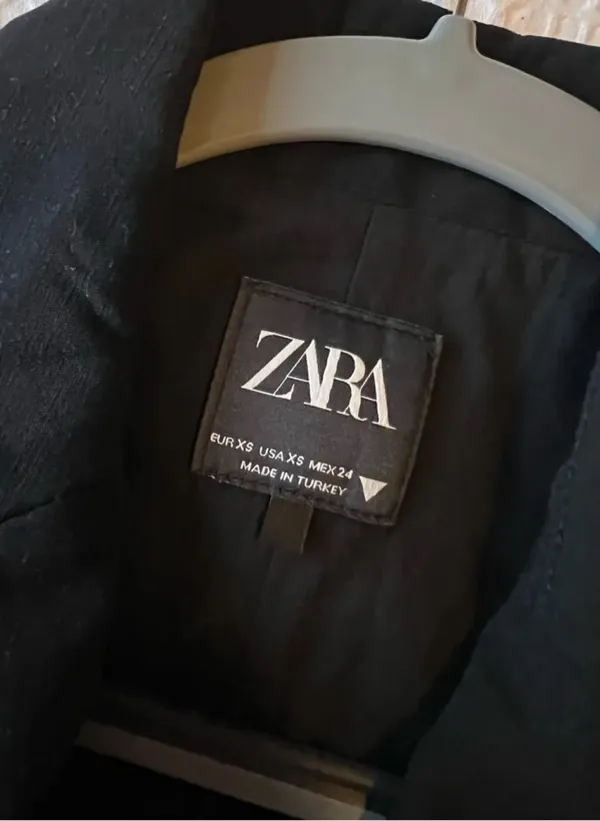 ZARA Crop Top Black - Image 3