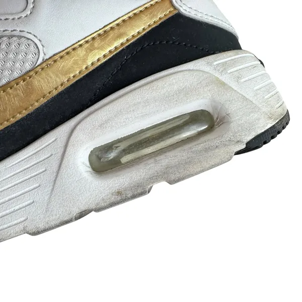 Nike Air Max SE Trainer White Black Gold DV-6842-001 Lace Up Sneakers Size 7.5‎ - Image 7