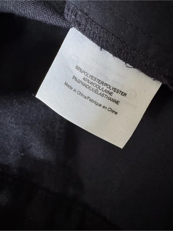 Tory Burch Eliza Navy Trouser Pants, size 2 - Image 14