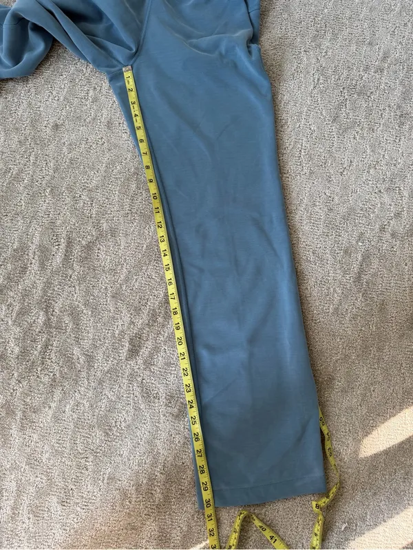 Lululemon Softstreme High-Rise Pant *Full Length in Utility Blue Size 4 Sweats - Image 16