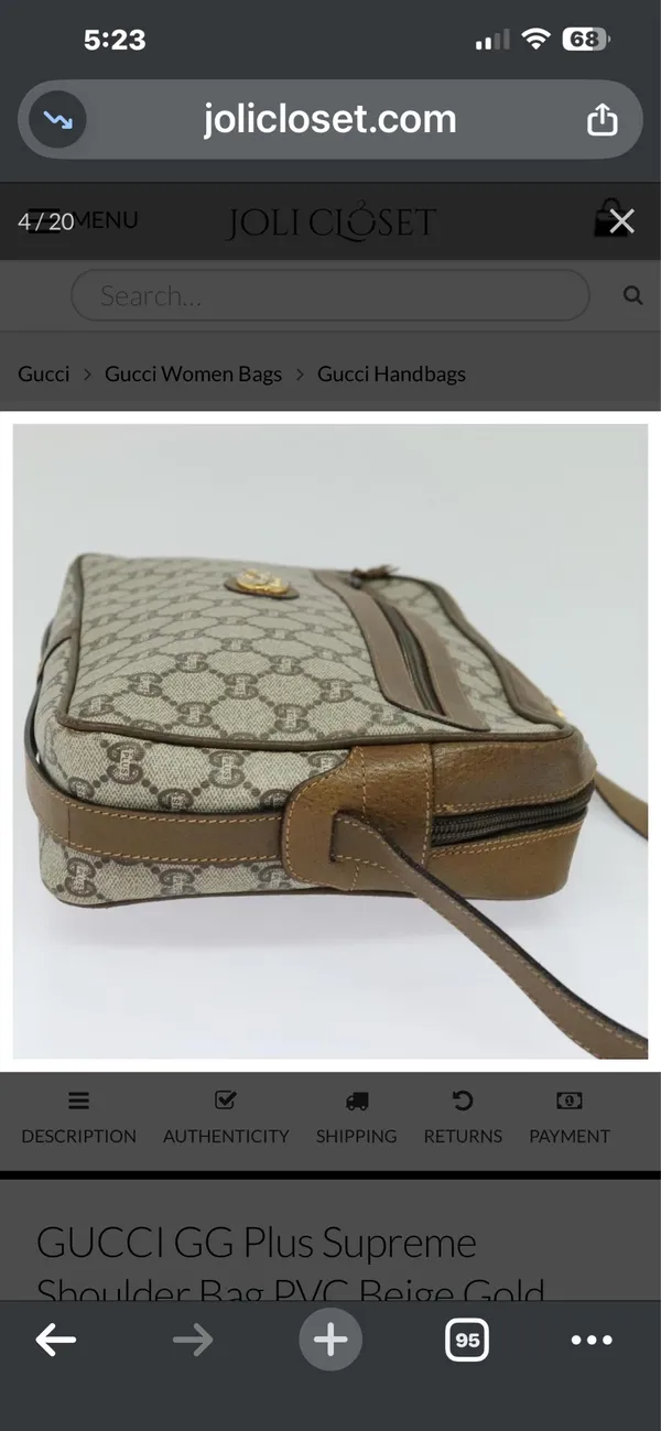 Gucci Vintage handbag/crossbody - Image 12
