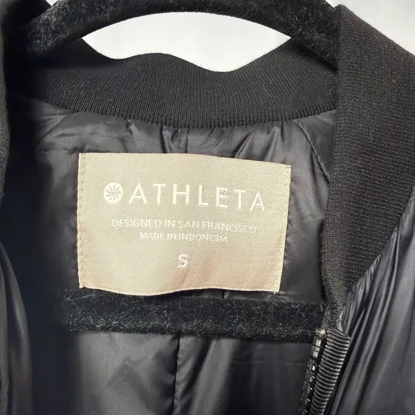 Athleta Summit Insulated Parka Coat in‎ Black Size Small - Image 6