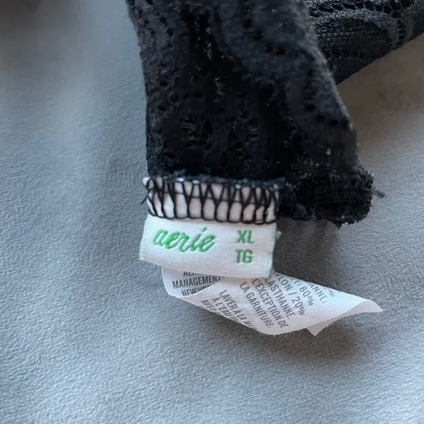 aerie black bralette  - Image 2