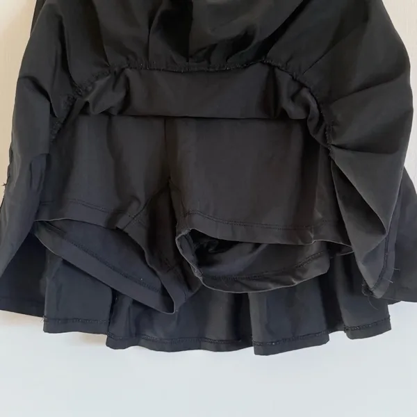 FILA Black Flared Ruffle Skirt - Image 5