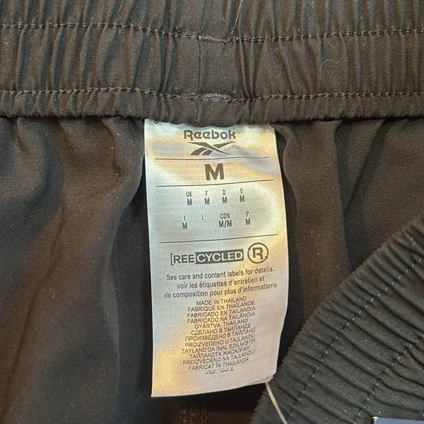 Reebok Black Flare Pants - Image 2