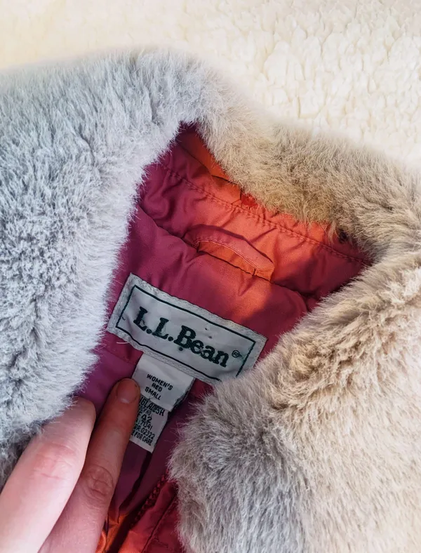 L.L BEAN VINTAGE PUFFER COAT - Image 5