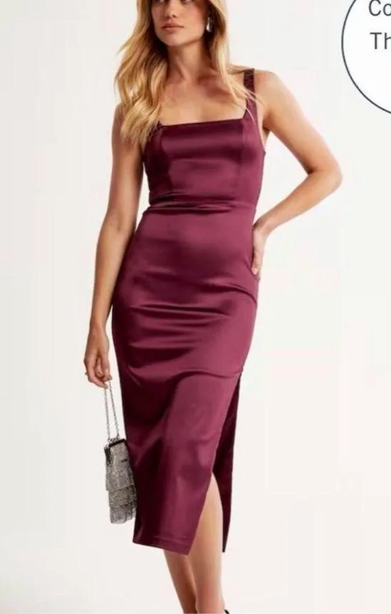 Abercrombie and Fitch Plum Dress - Image 2